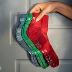 Randonnée - Ensemble de 3 Paires de Chaussettes Basses Colorées