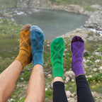 Randonnée - Ensemble de 5 Paires de Chaussettes Basses Colorées
