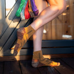 Randonnée - Ensemble de 5 Paires de Chaussettes Basses Colorées