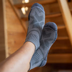 Chaussettes de randonnée basses grises - Lot de 5 paires