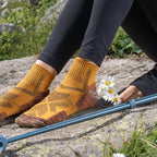 Randonnée - Paire de Chaussettes Basses Jaunes