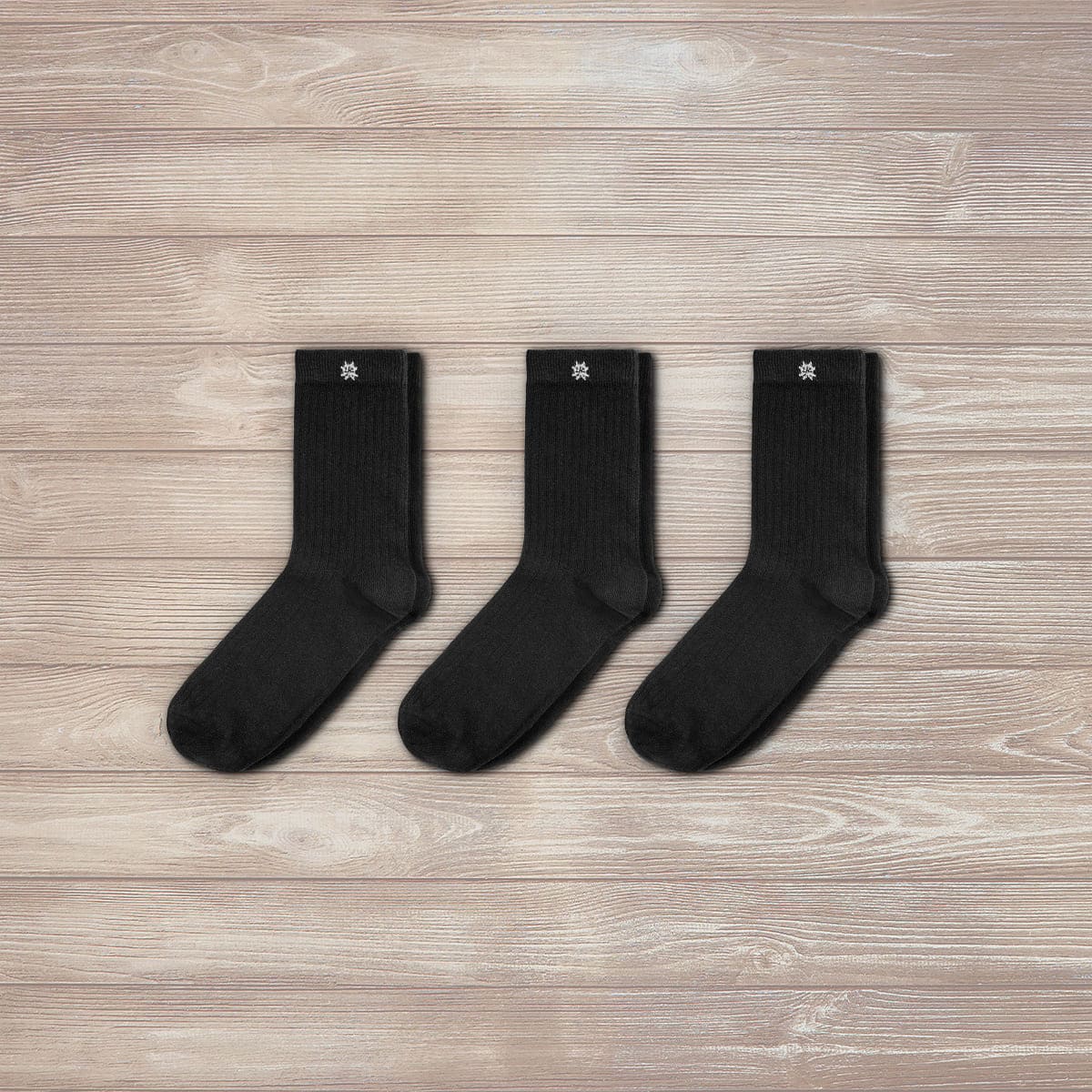 Chaussettes Noires - Lot de 3 Paires