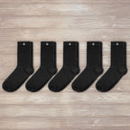 Chaussettes Noires - Lot de 5 Paires
