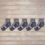 Chaussettes de randonnée basses grises - Lot de 5 paires