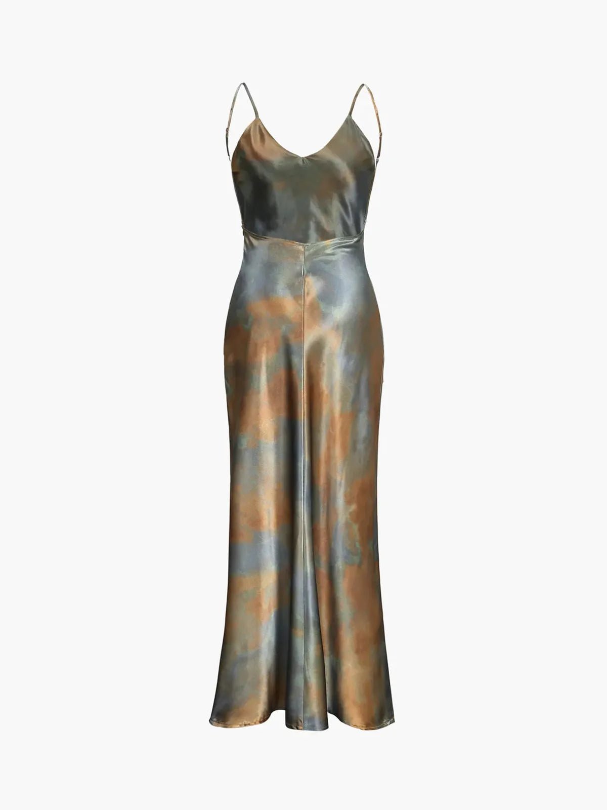 Claire | Robe Maxi Satinée Tendance Élégante
