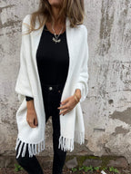 Emma | Cardigan Long en Tricot Tendance Élégant