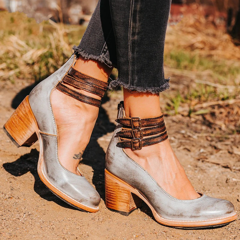 Nathalie- Bottines automne élégantes femme