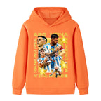 Lionel Messi Sweat à Capuche Foot Enfant - pour le Quotidien