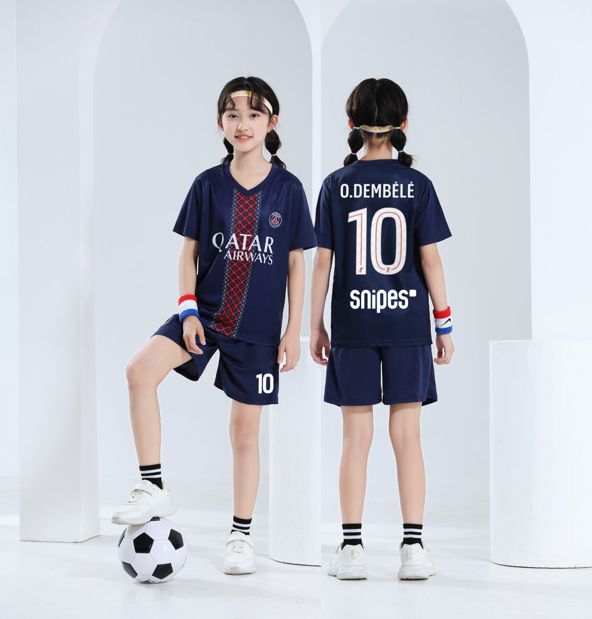 Maillot de Foot Enfant - Maillot et Short - Confortable