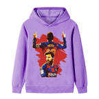 Lionel Messi Sweat à Capuche Foot Enfant - Barcelone