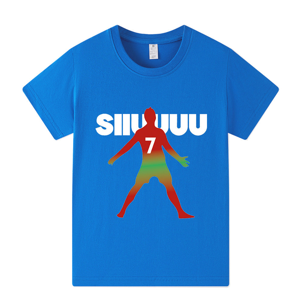Ronaldo T-shirt de Foot Enfant - pour l'Entraînement