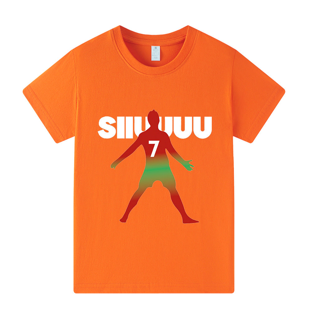 Ronaldo T-shirt de Foot Enfant - pour l'Entraînement