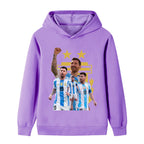 Messi Sweat à Capuche Foot Enfant - Design