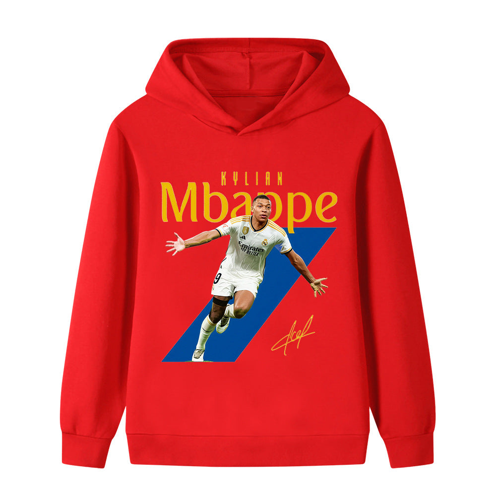 Mbappé Sweat à Capuche Foot Enfant - Sportif