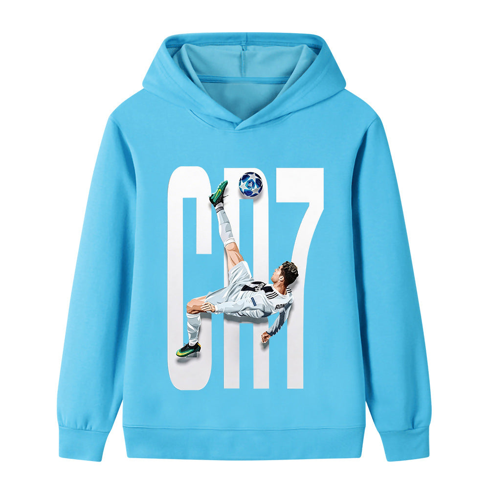 Ronaldo Sweat à Capuche Foot Enfant - Tendance