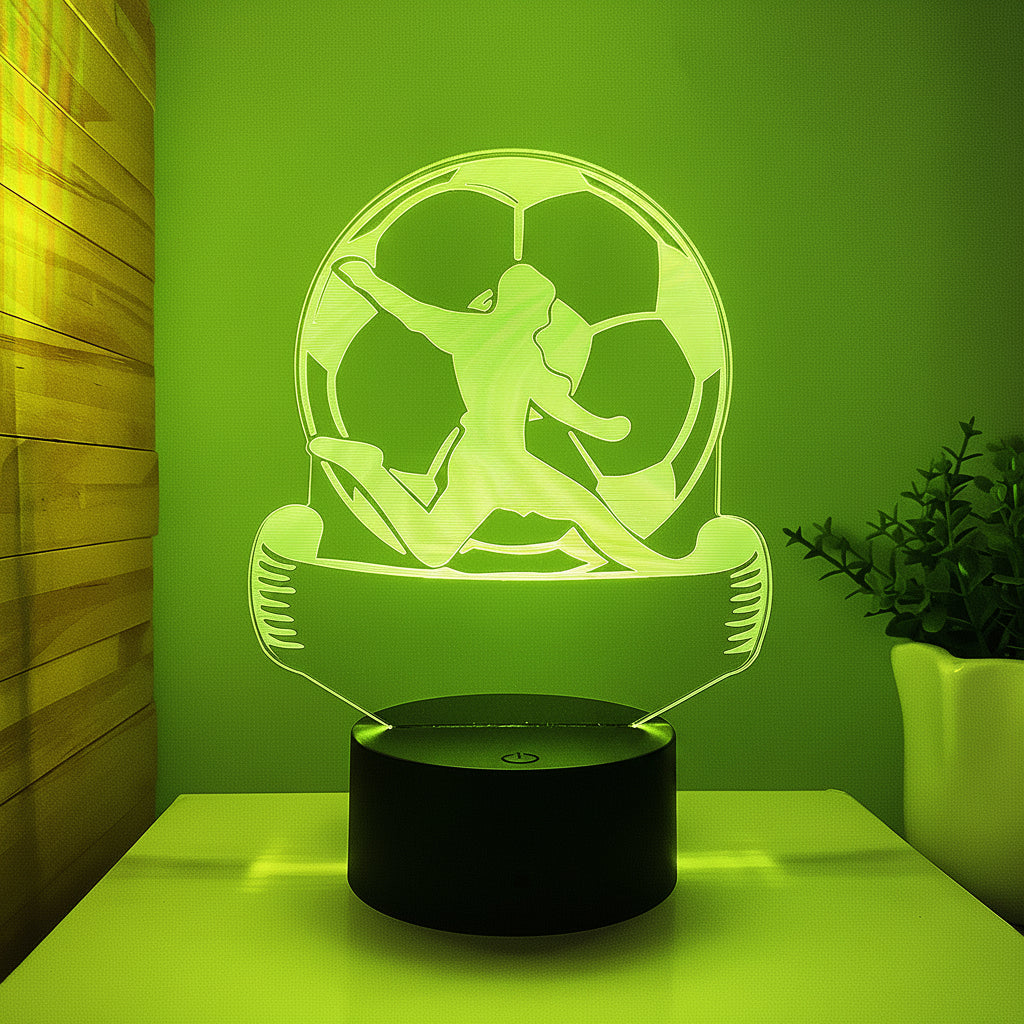 Foot Lampe LED 3D Illusion - Veilleuse - USB
