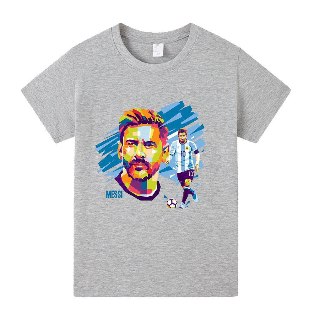 Lionel Messi T-shirt de Foot Enfant - pour l'Entraînement