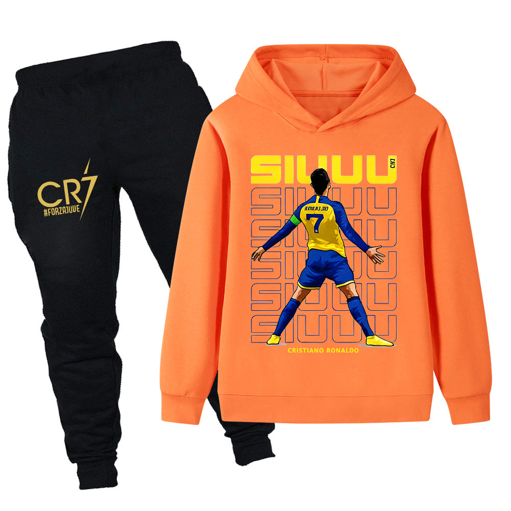 Cristiano Ronaldo Survêtement de Foot Enfant - Design