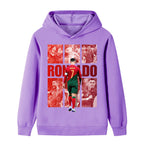 Ronaldo Sweat à Capuche Foot Enfant - Portugal - Sportif