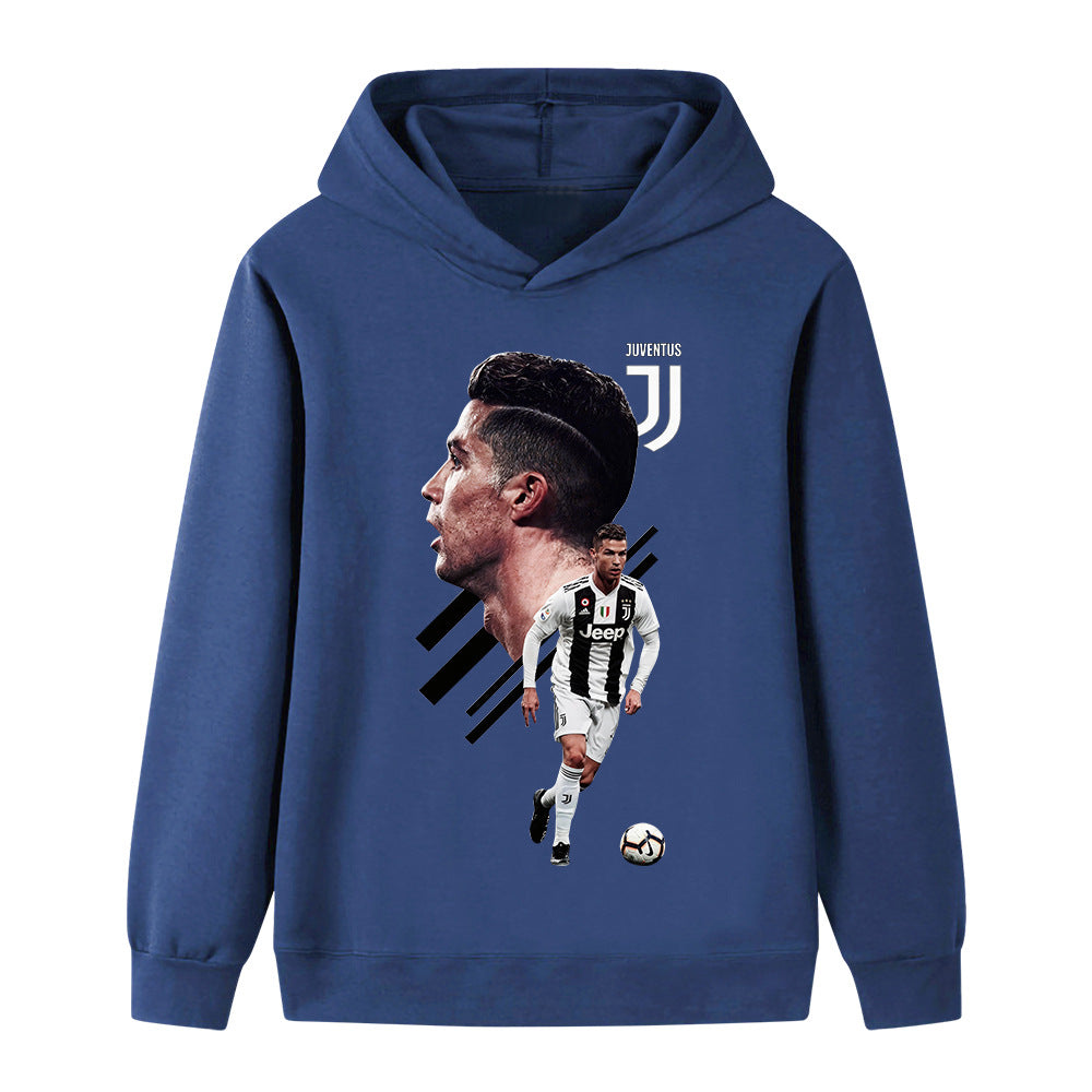 Ronaldo Sweat à Capuche Foot Enfant - Juventus - Sportif