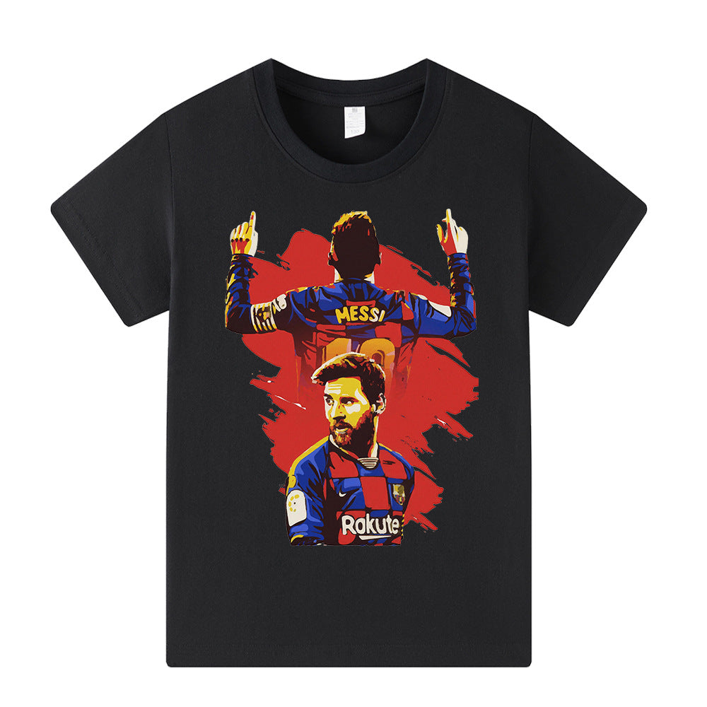 Lionel Messi T-shirt de Foot Enfant - Barcelone