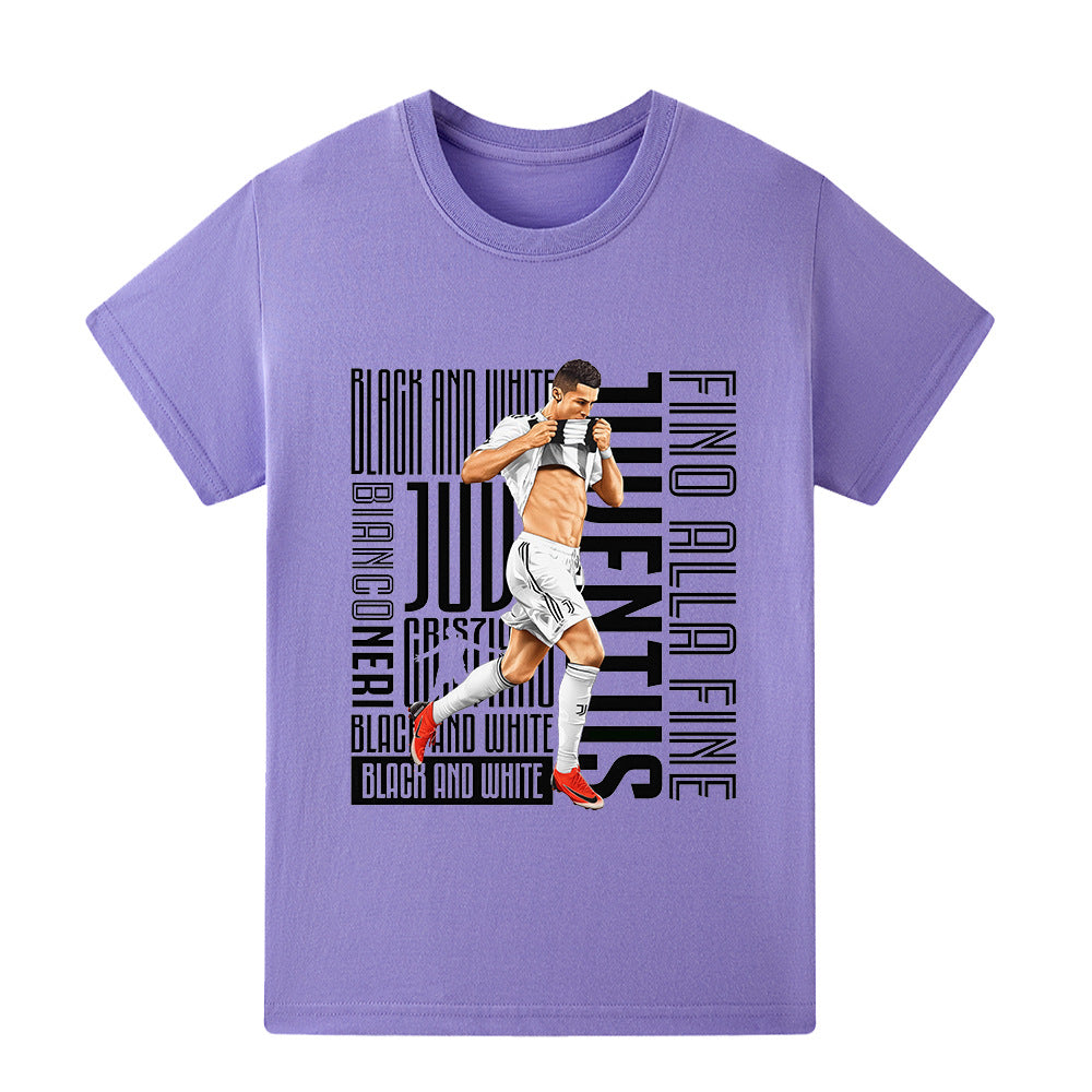 Ronaldo T-shirt de Foot Enfant - Juventus