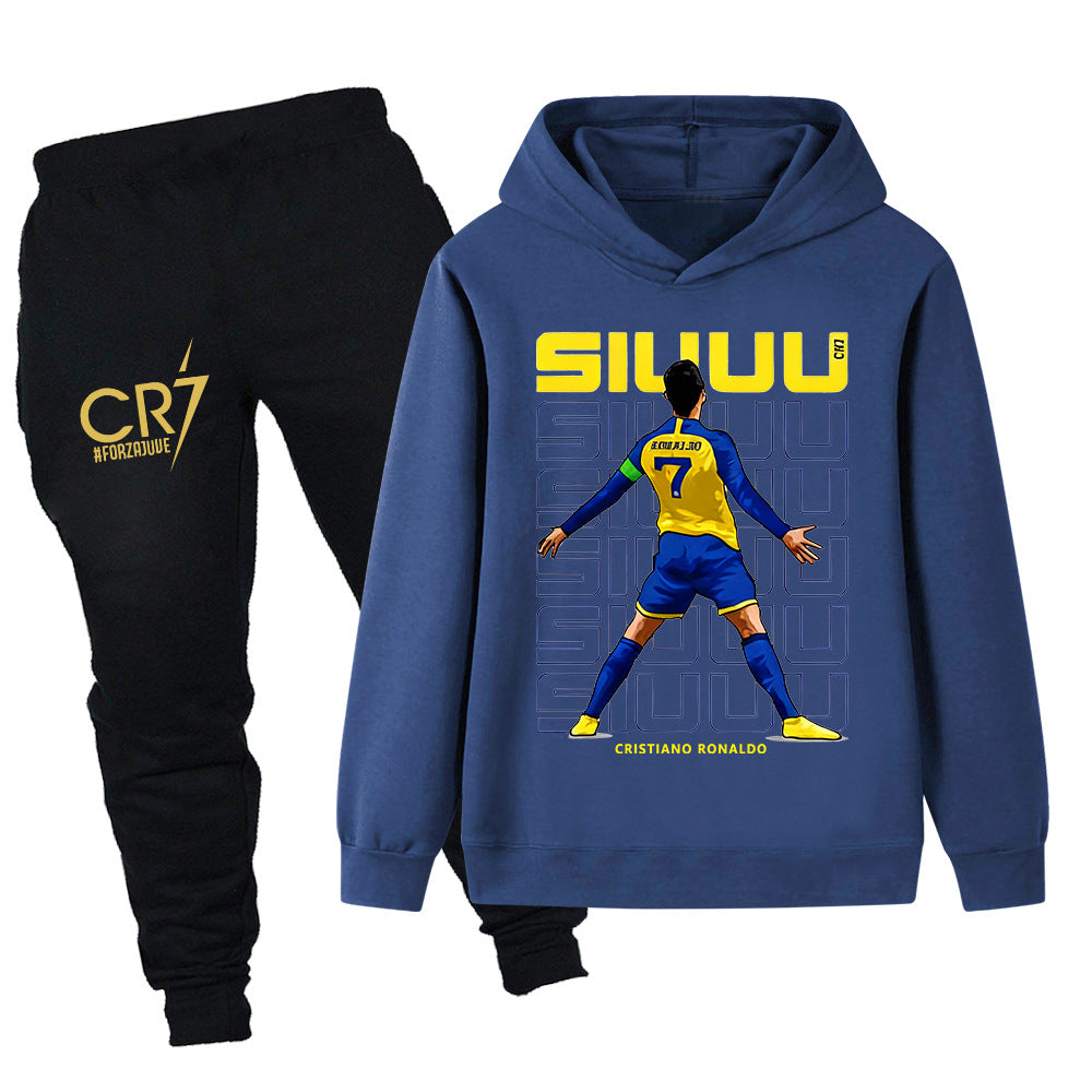 Cristiano Ronaldo Survêtement de Foot Enfant - Design