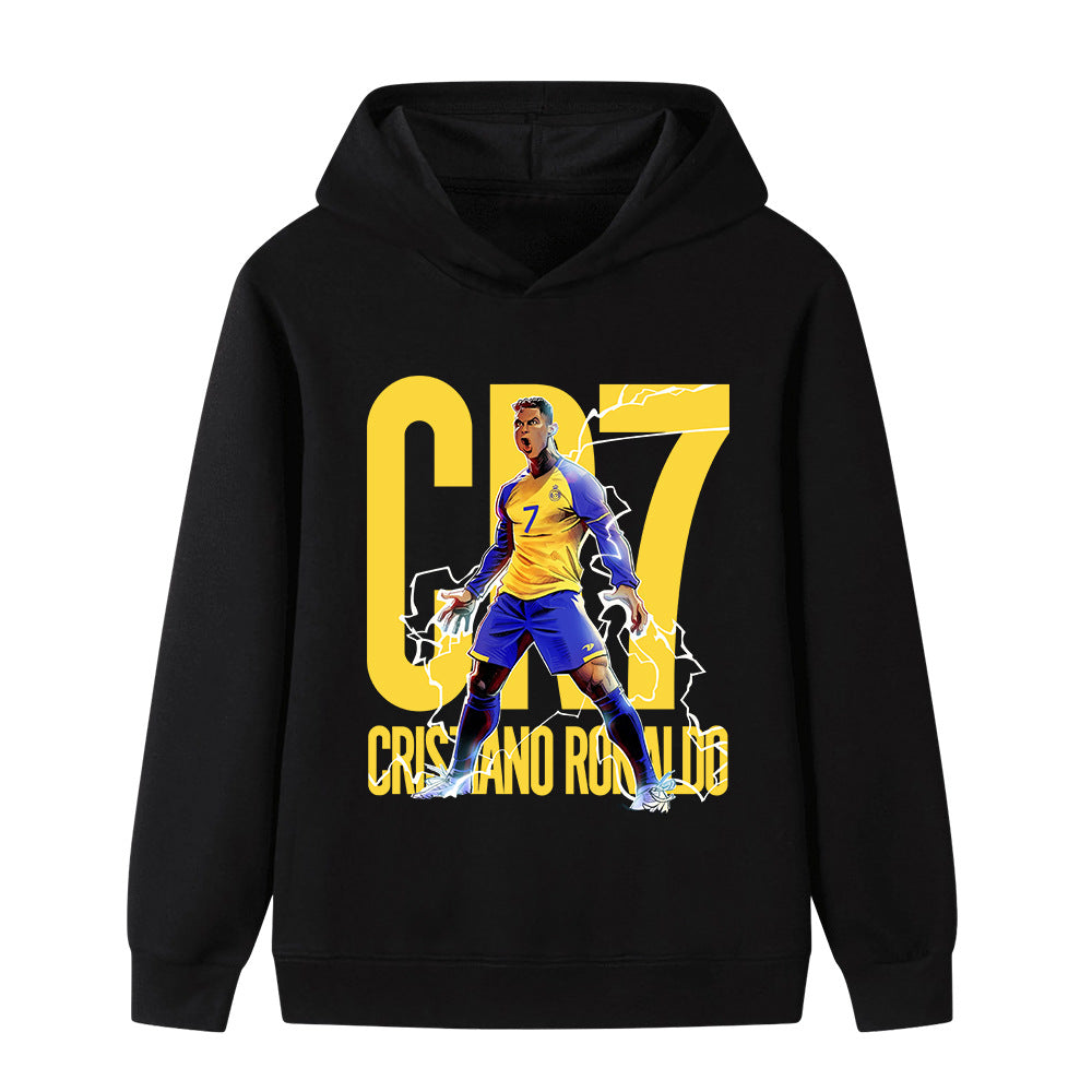 Ronaldo Sweat à Capuche Foot Enfant - Al Nassr