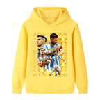 Lionel Messi Sweat à Capuche Foot Enfant - pour le Quotidien