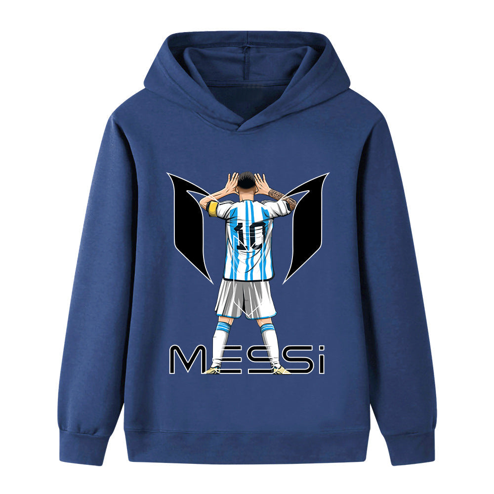 Lionel Messi Sweat à Capuche Foot Enfant - Design