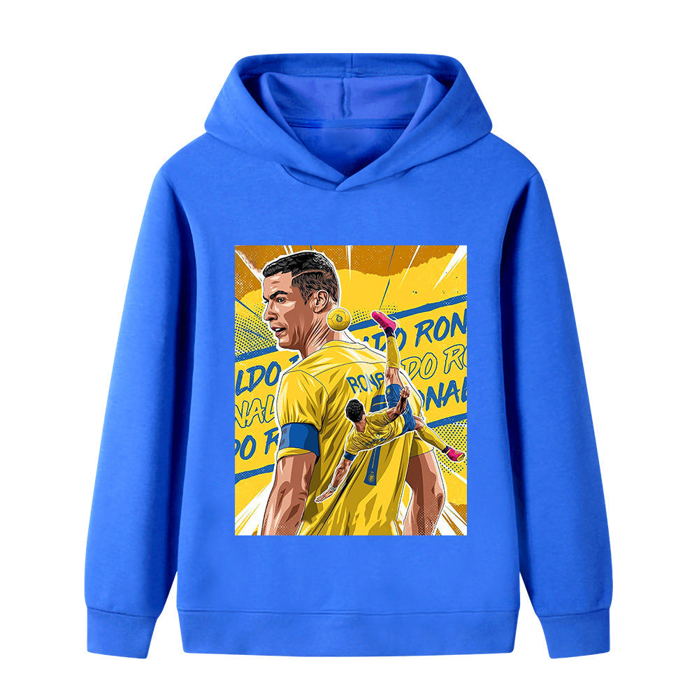 Cristiano Ronaldo Sweat à Capuche Foot Enfant - Al Nassr