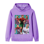 Ronaldo Sweat à Capuche Foot Enfant - Portugal - Doux
