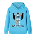 Lionel Messi Sweat à Capuche Foot Enfant - Design