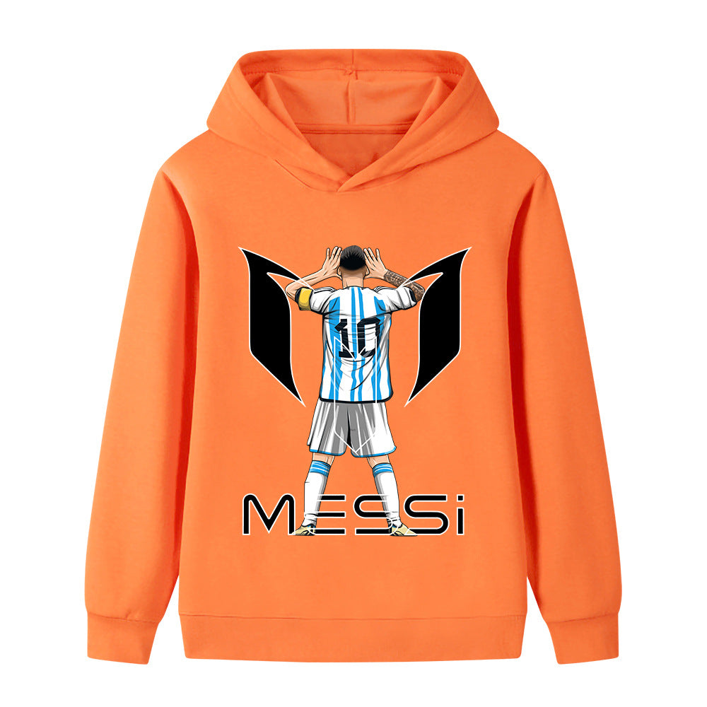 Lionel Messi Sweat à Capuche Foot Enfant - Design