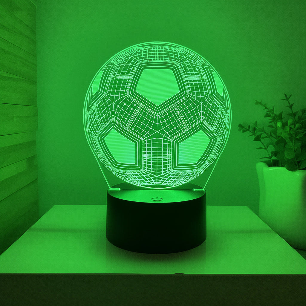 Foot Lampe LED 3D Illusion - Veilleuse - USB