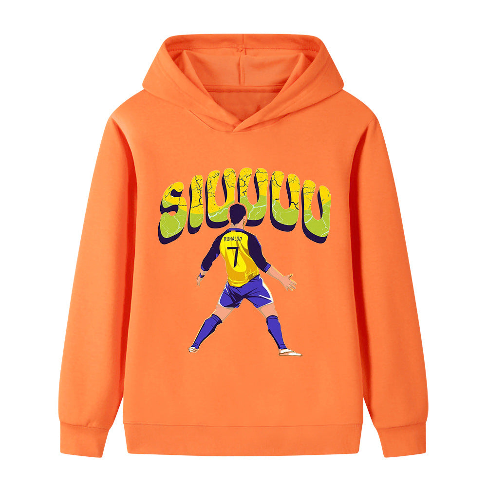 Cristiano Ronaldo Sweat à Capuche Foot Enfant - Design