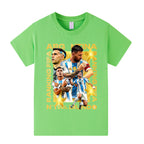 Lionel Messi T-shirt de Foot Enfant - Design