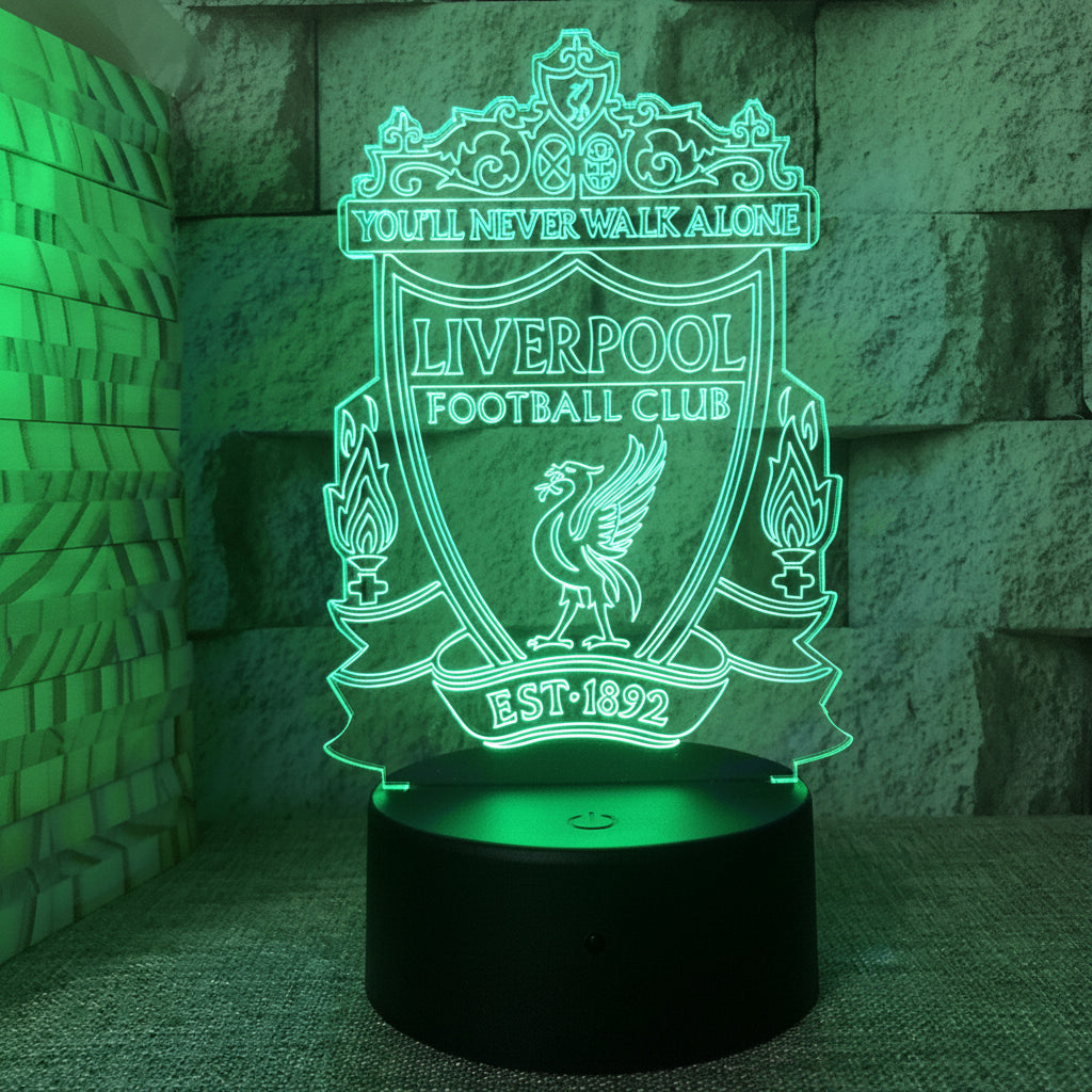 Foot Lampe LED 3D Illusion - Veilleuse - Cadeau Ambiance
