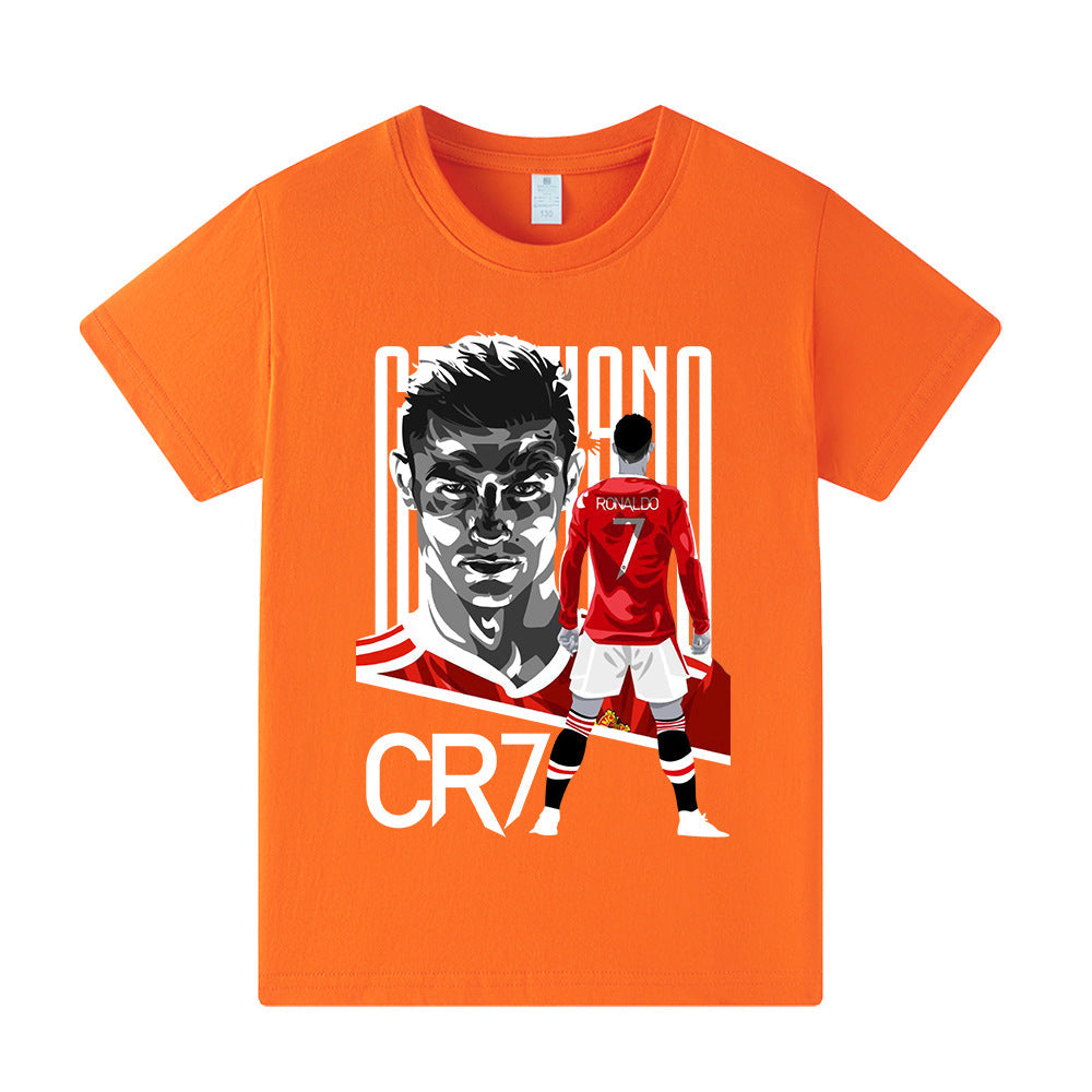 Cristiano Ronaldo T-shirt de Foot Enfant - Manchester United