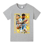 Lionel Messi T-shirt de Foot Enfant - Design