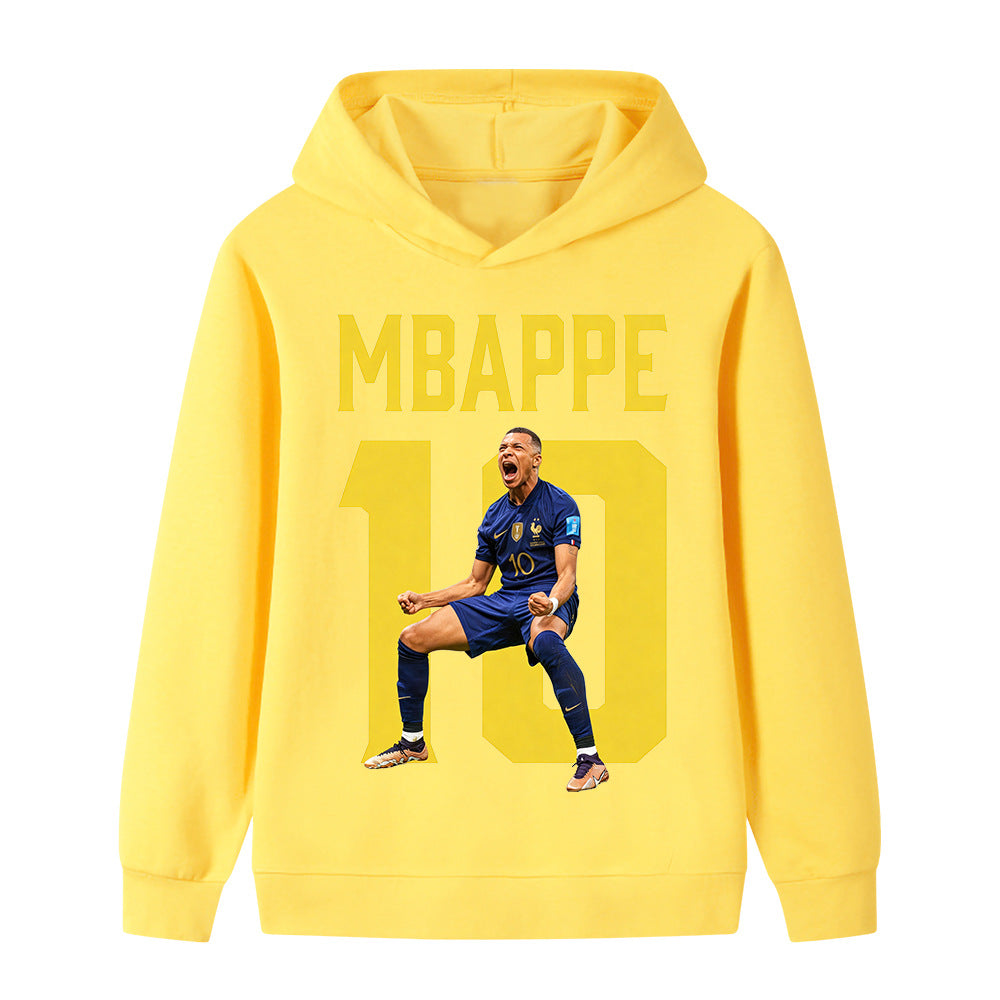 Mbappé Sweat à Capuche Foot Enfant - Doux