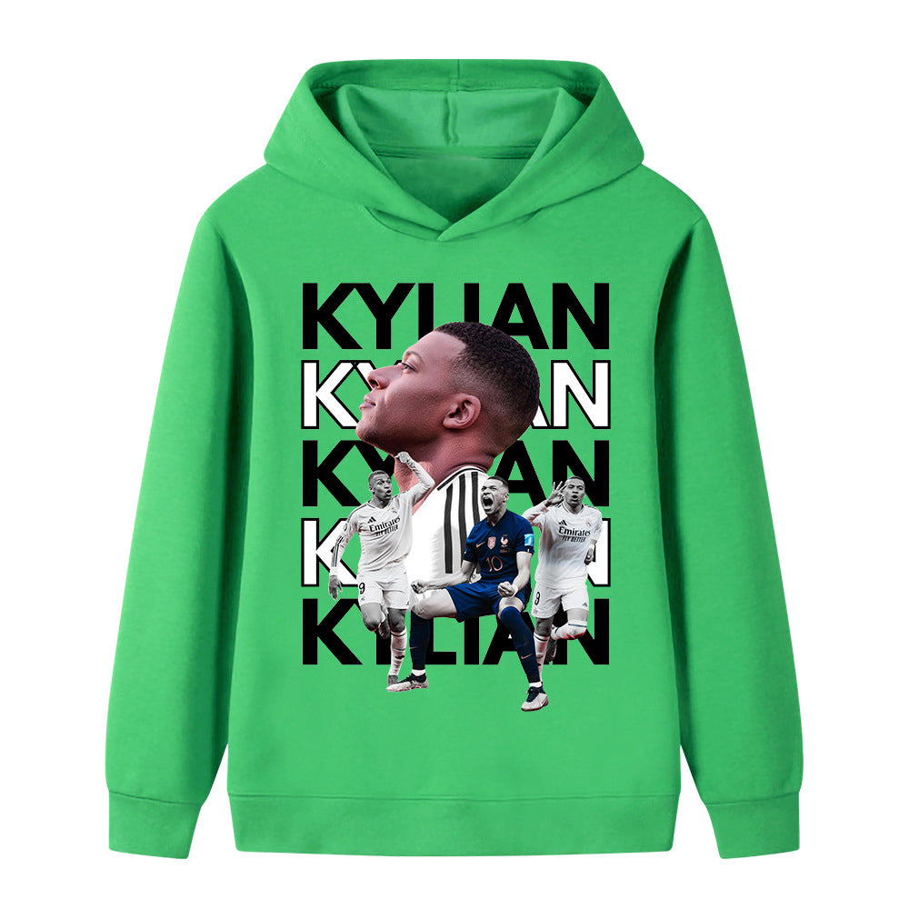Kylian Mbappé Sweat à Capuche Foot Enfant - Doux