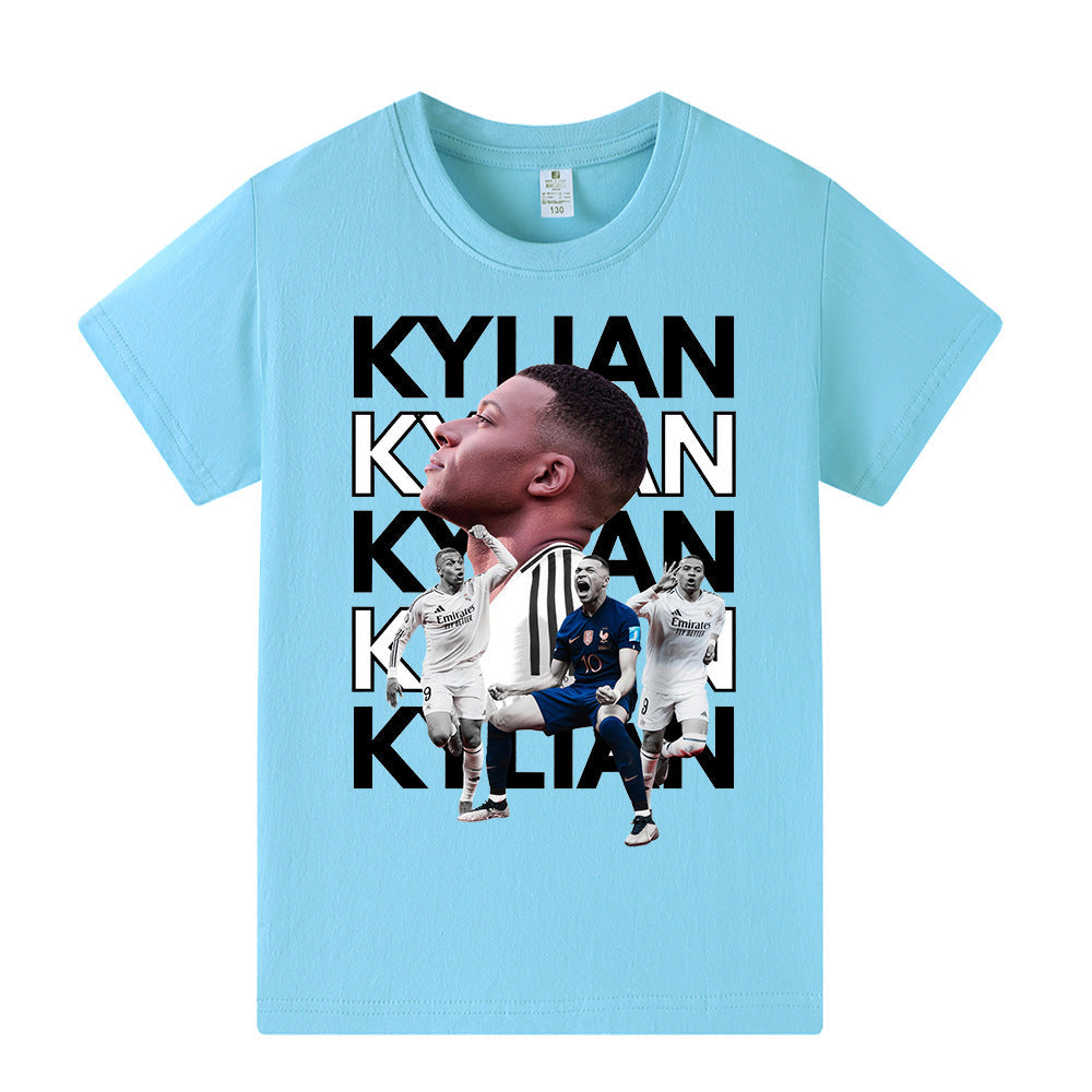 Kylian Mbappé T-shirt de Foot Enfant - Confortable