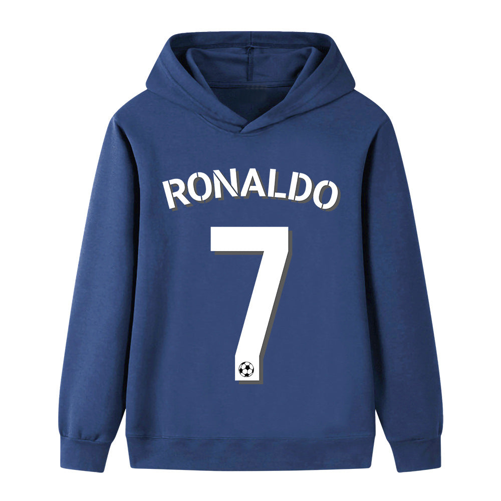 Ronaldo Sweat à Capuche Foot Enfant - Design
