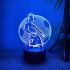 Ronaldo Lampe LED 3D Illusion - Veilleuse