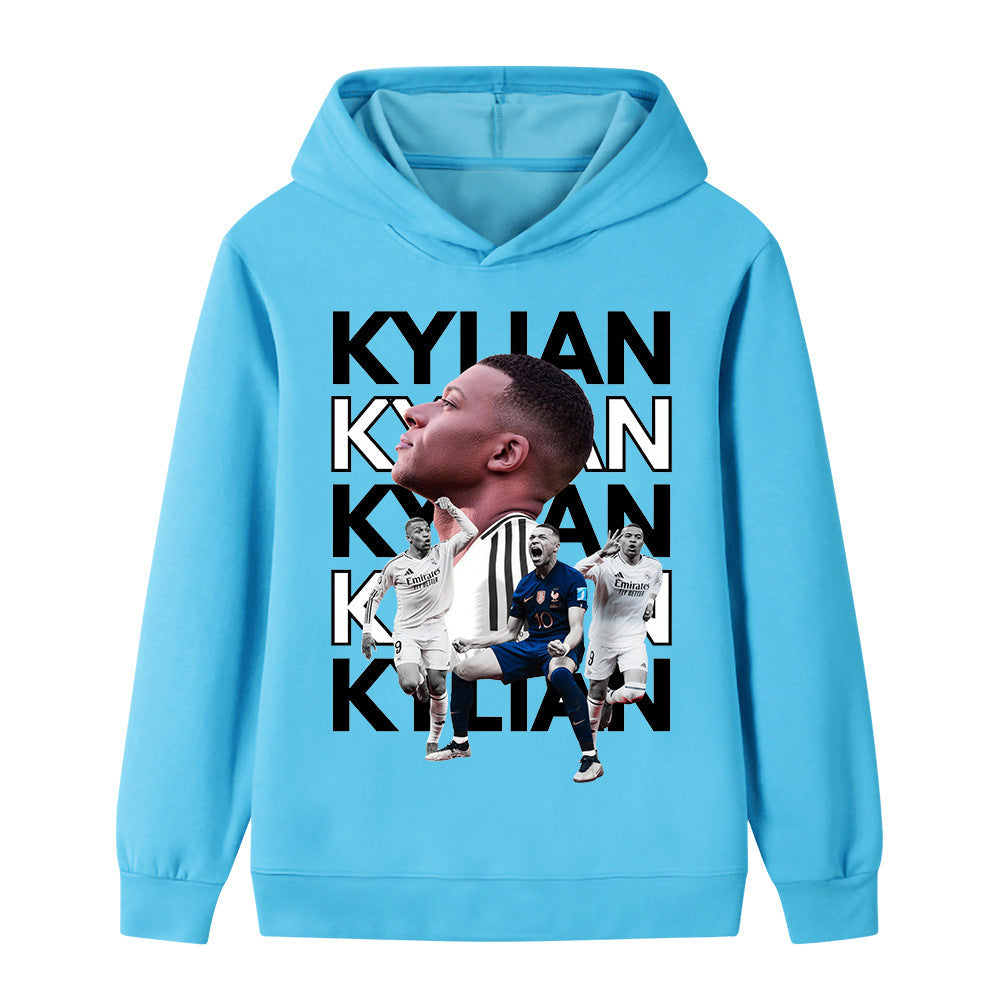 Kylian Mbappé Sweat à Capuche Foot Enfant - Doux