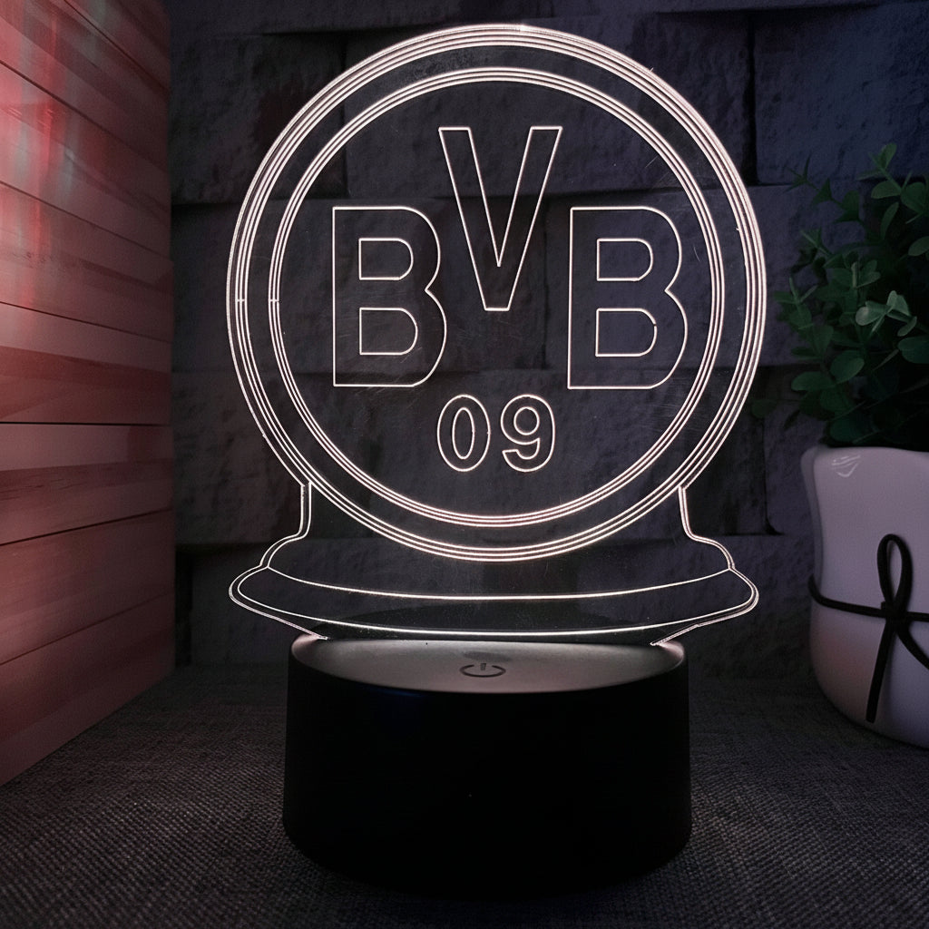 Foot Lampe LED 3D Illusion - Veilleuse - Cadeau Ambiance