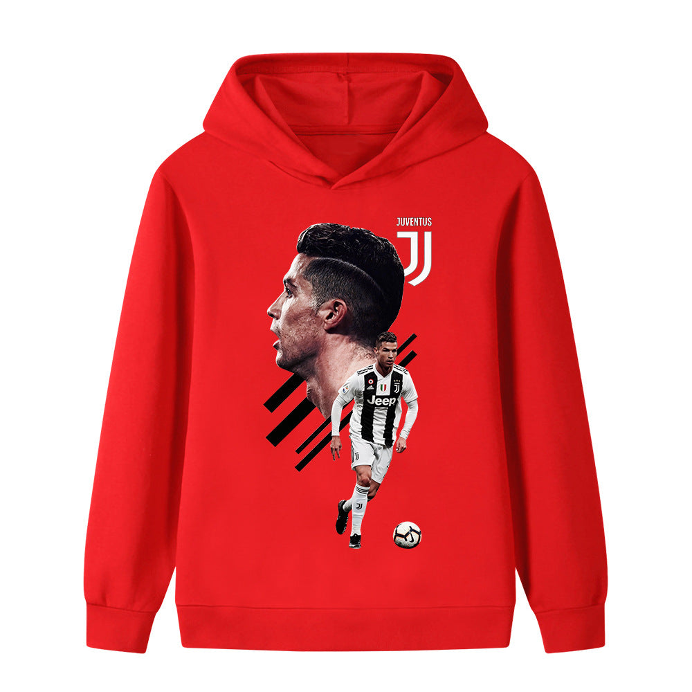 Ronaldo Sweat à Capuche Foot Enfant - Juventus - Sportif