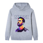 Messi Sweat à Capuche Foot Enfant - Doux