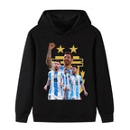 Messi Sweat à Capuche Foot Enfant - Design